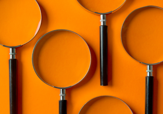 Research - magnifying glass