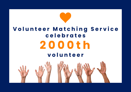 VMS 2000th Volunteer celebration Image